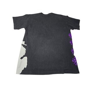 VIOLA Michigan Map Graphic Tee Black Short Sleeve Streetwear Style‎